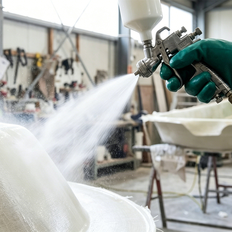 img of Anti Sagging Spraying Polyester Resin for Boats